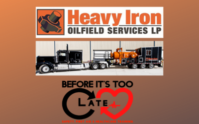Heavy Iron Oilfield Services receives First Aid/CPR Training